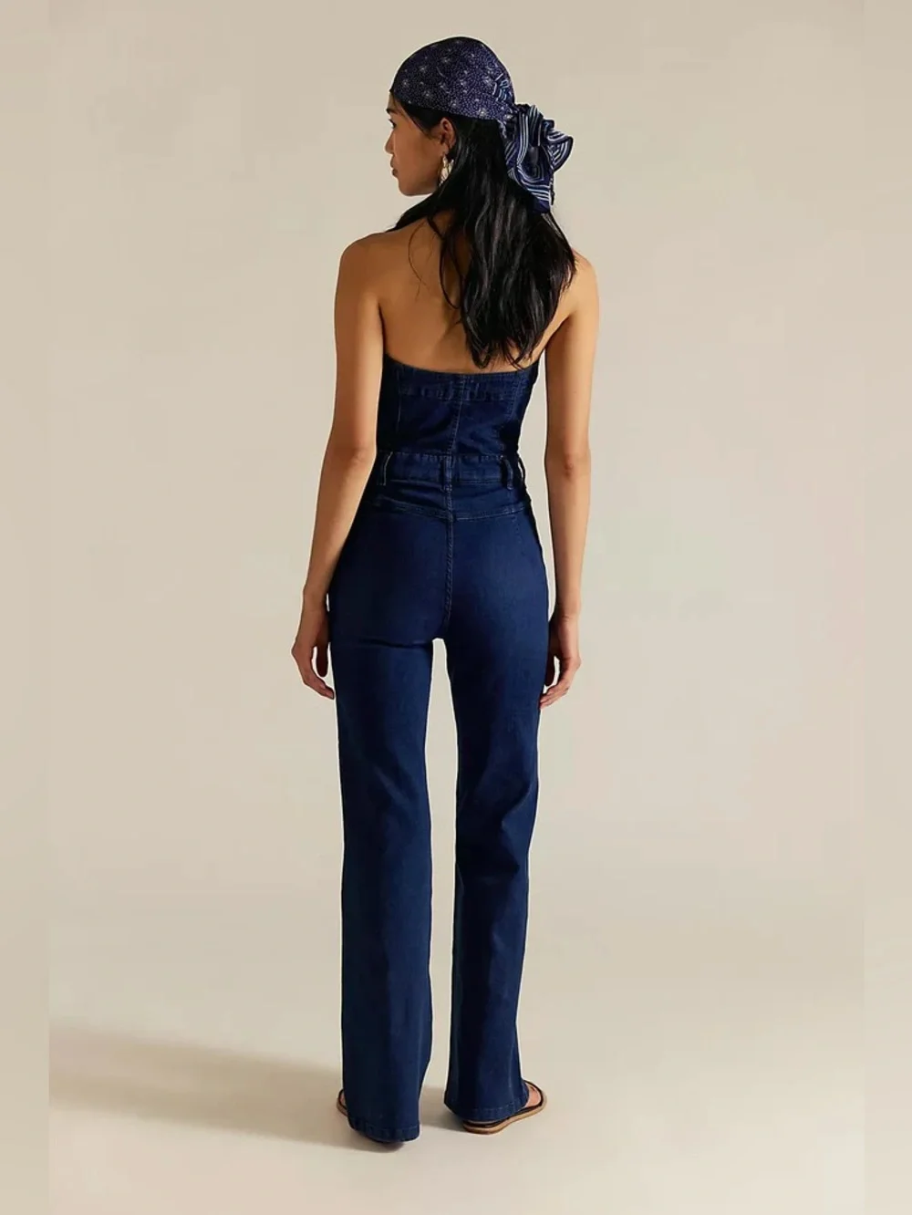 Free People We The Free Beckett Jumpsuit in Midnight Mantra 31